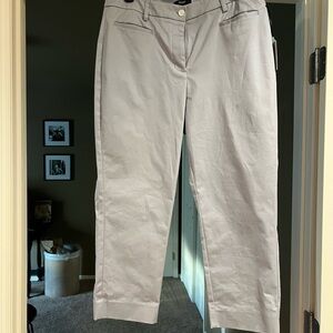 Simply Vera Vera Wang Light Gray Capris